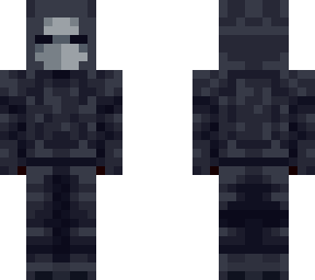 slim armored cultist - ninja mask (bedrock)