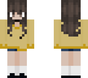yellow sweater