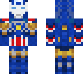 a lama as captian iron man