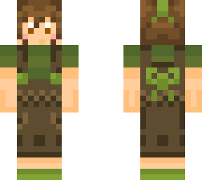 girl oak and moss colors