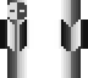 monochrome man (suit)