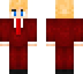 red suit