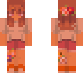 red tinted skin