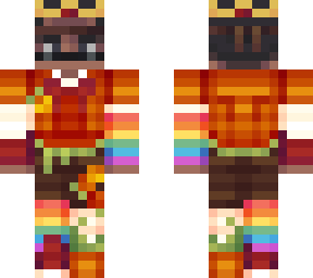 shalomanon orange team biome battle pride