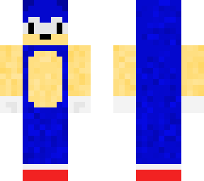 sonic the hedgehog (doing your skin request)