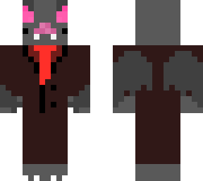 bat in suit