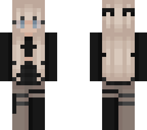 blonde girl skin