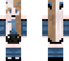 blue girl
