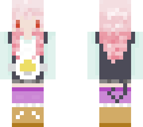 chibi super sonico og outfit w/ purple socks