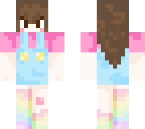 cute pastel overalls