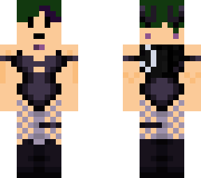 miketoons minecraft skin but girl