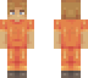 mineville boy - orange jumpsuit - mineville high school rp
