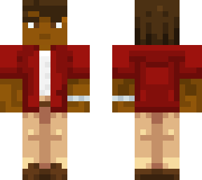 red over shirt