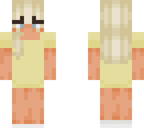 yellow dress girl