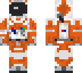astronaut orange
