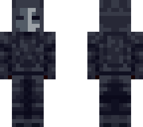 slim armored cultist - deathstroke mask (bedrock)