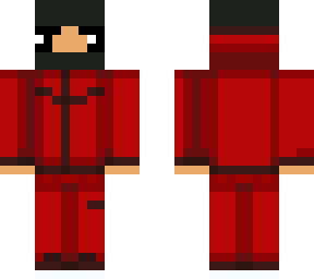 white hood boy with red nike tech