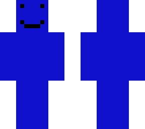 blue man