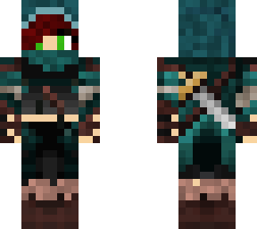 dnd rogue by parkerthebeetle, edited for brown hair