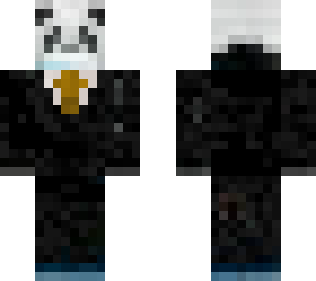 panda man (with business suit)