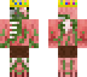 pig man with tecno crown