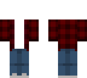 plaid & jeans