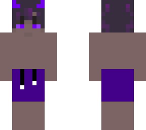 purple swim guy