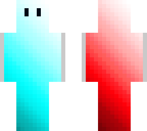 red and blue