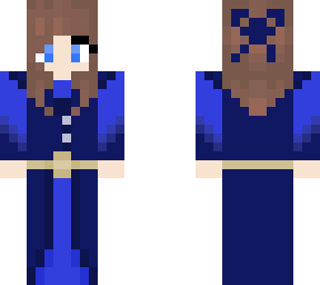 blue girl