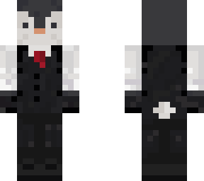 penguin in a suit