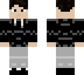 black hoodie guy