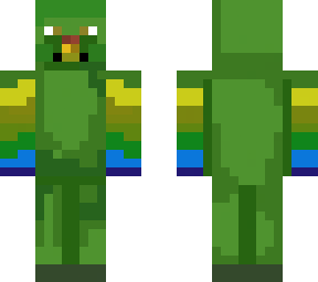green parrot