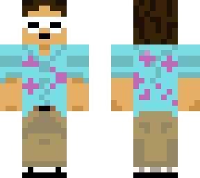 man on vacation
