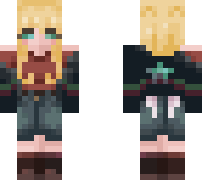 blonde with wings