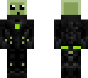 female green slime ninja (3px) slim edition