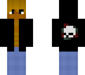male - skull with rose hoodie