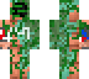 moss crash skin but with dark green over growths