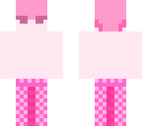 pink guy in pajymas