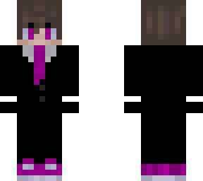 arinwearedsuitpurplenew!