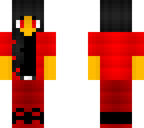 female - red jacket