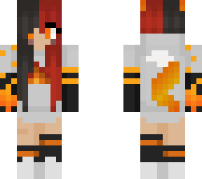 fire wolf girl