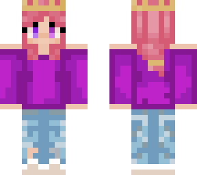 purple swetter