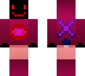 the entity (with force field)