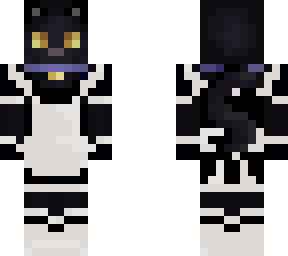 black cat maid