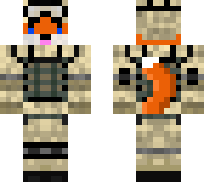 furry army fox