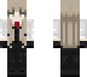 girl in suit