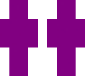purple