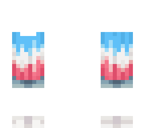 tie dye tank top ob 1.0 red, white, and blue