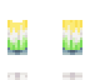 tie dye tank top ob 1.1 green, white, and yellow