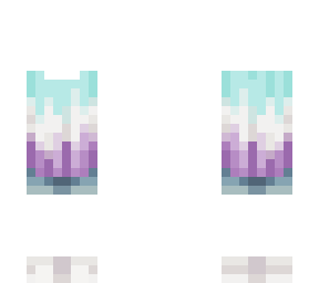 tie dye tank top ob 1.4 aqua, white, and purple
